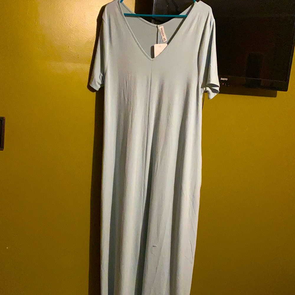 Xl mint zenana maxi dress